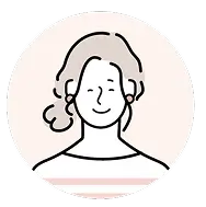 女性の顔アイコン